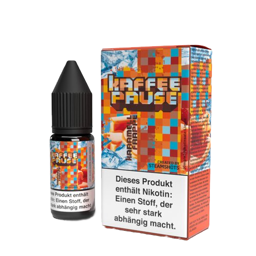 Kaffeepause - Karamell Frappé Ice - Nikotinsalz - 10 ml