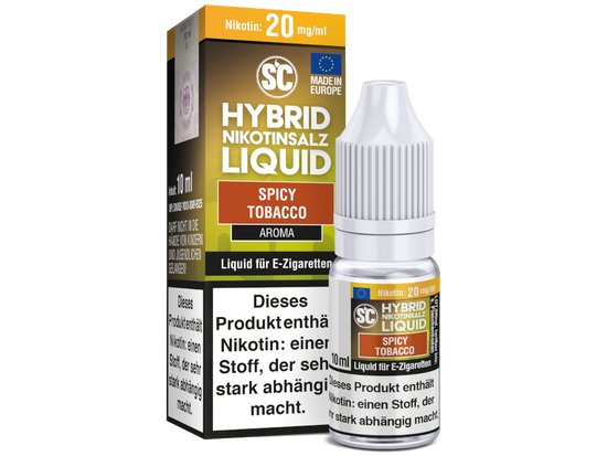 SC -  Spicy Tobacco - Hybrid Nikotinsalz Liquid