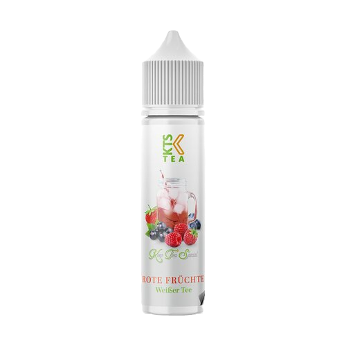 KTS Tea - Rote Früchte, Weißer Tee - 10ml Aroma  - Longfill