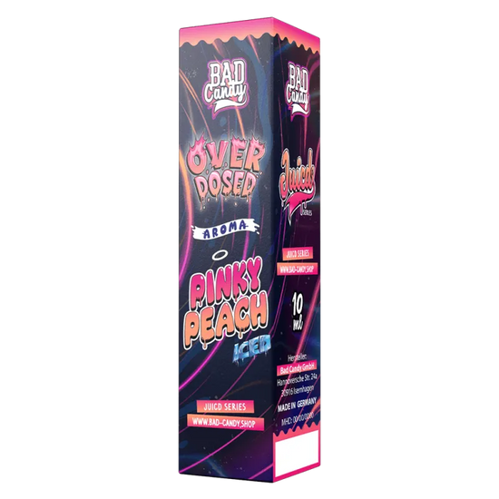 Bad Candy - Pinky Peach Iced - Overdosed 10ml Aroma - Longfill