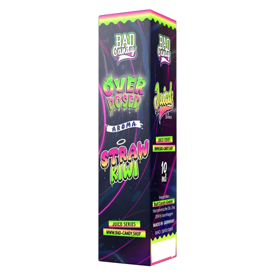Bad Candy - Straw Kiwi - Overdosed 10ml Aroma - Longfill