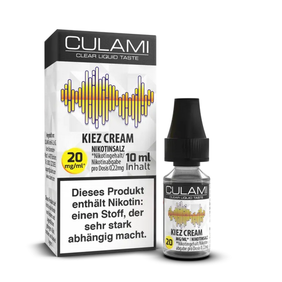 SALE - Culami - Kiez Cream - Nikotinsalz - 20 mg/ml - SALE