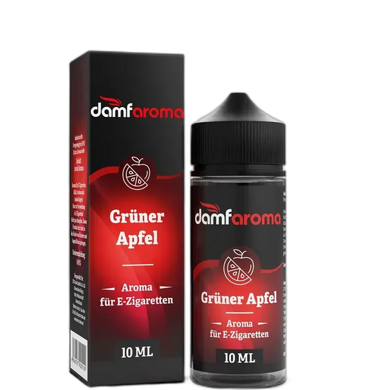 Damfaroma - Grüner Apfel - 10 ml - Longfill