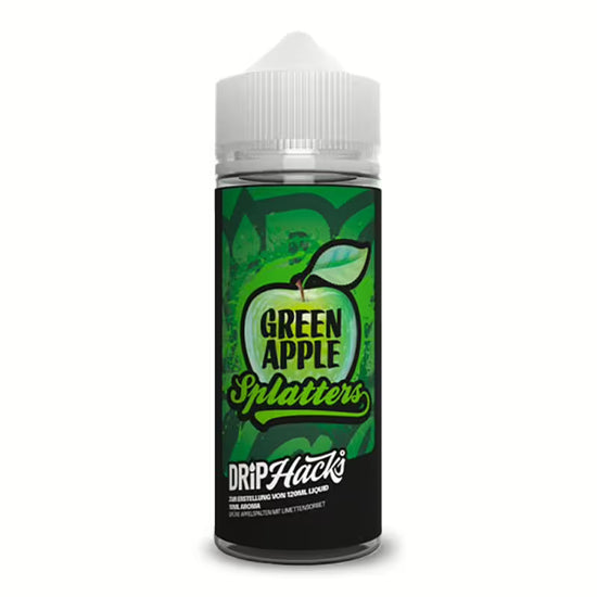 Drip Hacks - Green Apple Splatters - 10 ml - Longfill