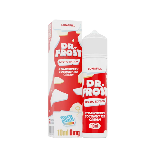 Dr. Frost - Strawberry Coconut Ice Cream - 10 ml Aroma - Overdosed