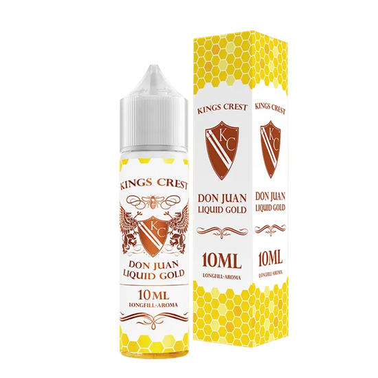 Kings Crest - Don Juan Liquid Gold - 10 ml - Longfill