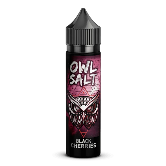 OWL Salt - Black Cherries - 10 ml - Longfill