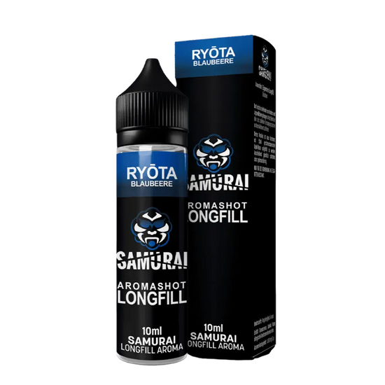 Samurai - Ryota Blaubeere - 10 ml - Longfill