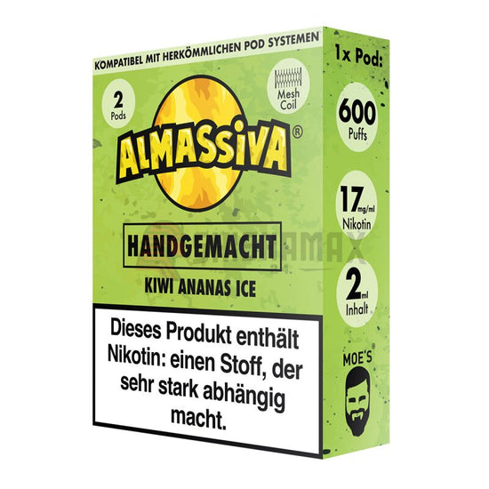 Al Massiva - Prefilled Pods (2 Stück) - Handgemacht - 17mg/ml