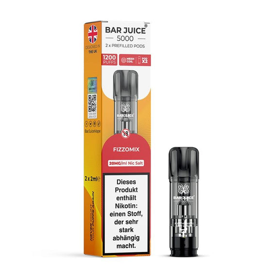 SALE - Bar Juice - Prefilled Pod - Fizzo Mix - 20 mg/ml - SALE