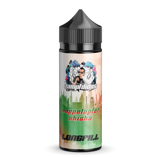 Dampfdidas - Doppelapfel Shisha - 10 ml - Longfill