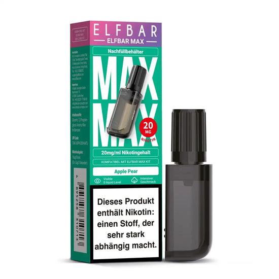 ELF Bar - MAX - Refill Container - Apple Pear - 10 ml - 20 mg/ml