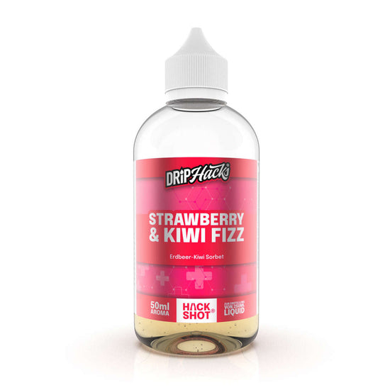 Drip Hacks - Strawberry & Kiwi Fizz - 50ml Aroma - Longfill