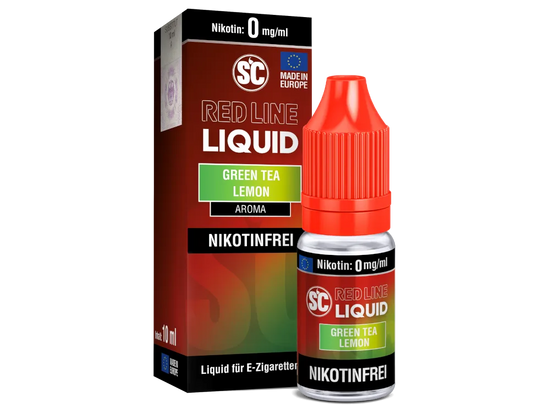 SC - Red Line - Green Tea Lemon  - Nikotinsalz Liquid